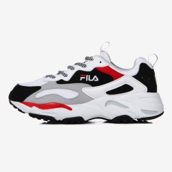 Fila Ray Tracer - Miesten Urheilukengät - Valkoinen/Mustat | FI-22355